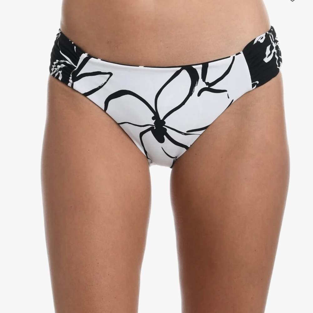 COPY - La Blanca moonlit reversible bikini bottom size 10 brand new with tags